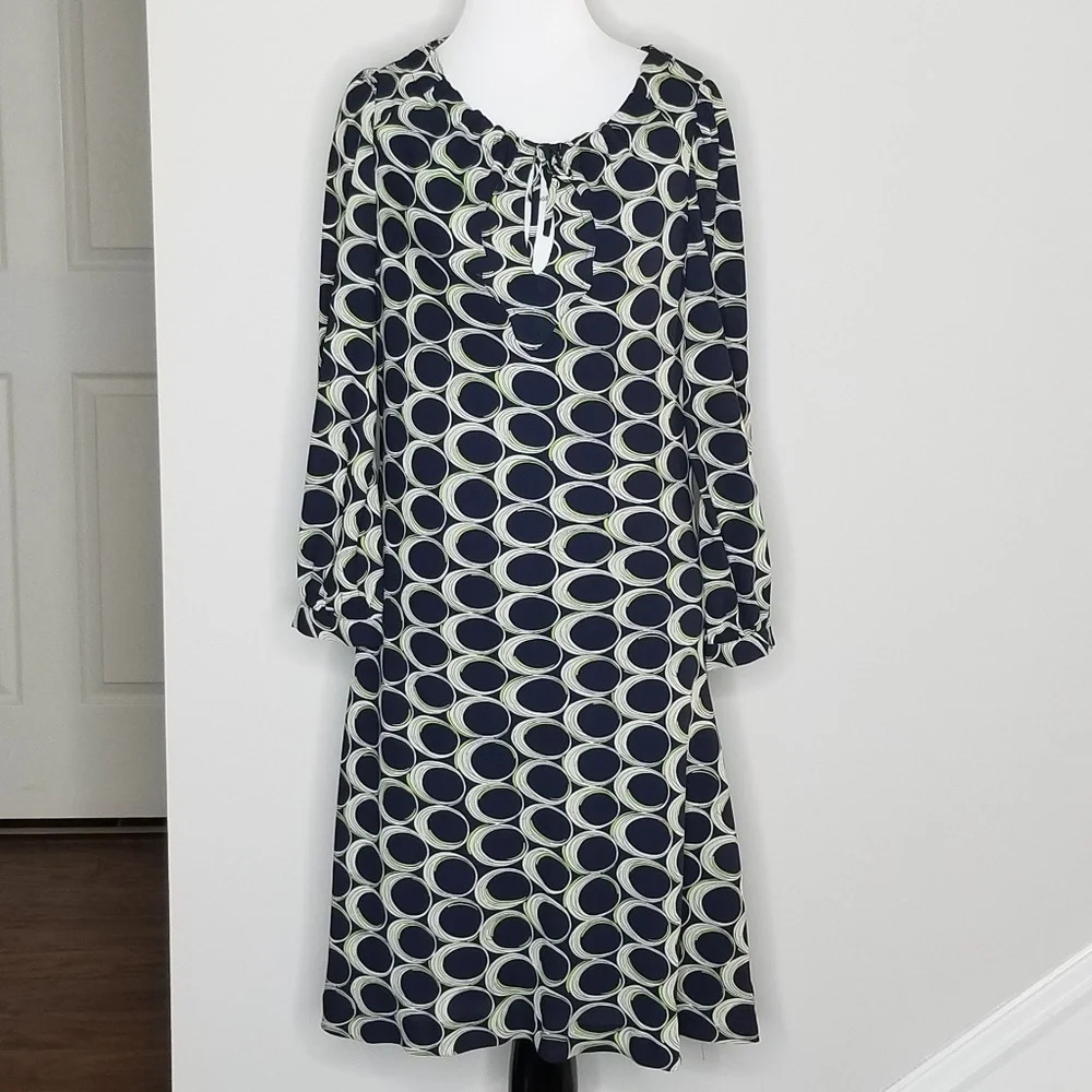 Anthropologie Moulinette Soeurs Long Sleeve Shift Dress 0